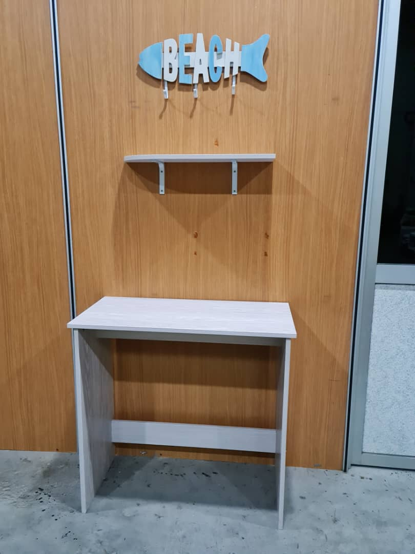 Waterproof DIY Meja Small Desk Study Desk Meja Table Office Table ...