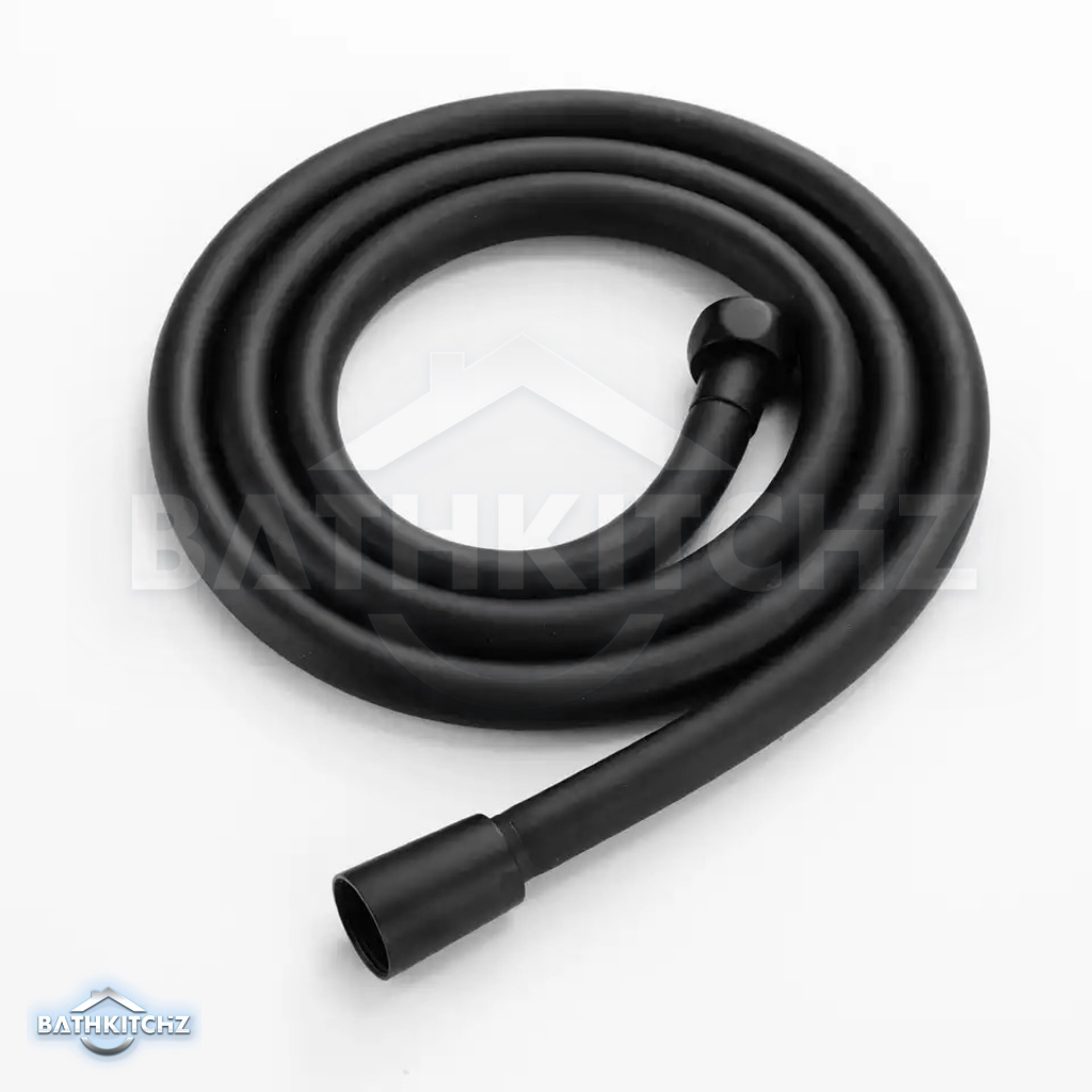 1m Black Stainless Steel Shower Hose, 1MUniversal Standard Fitting(G1/2)|High Pressure Resistance - View #6