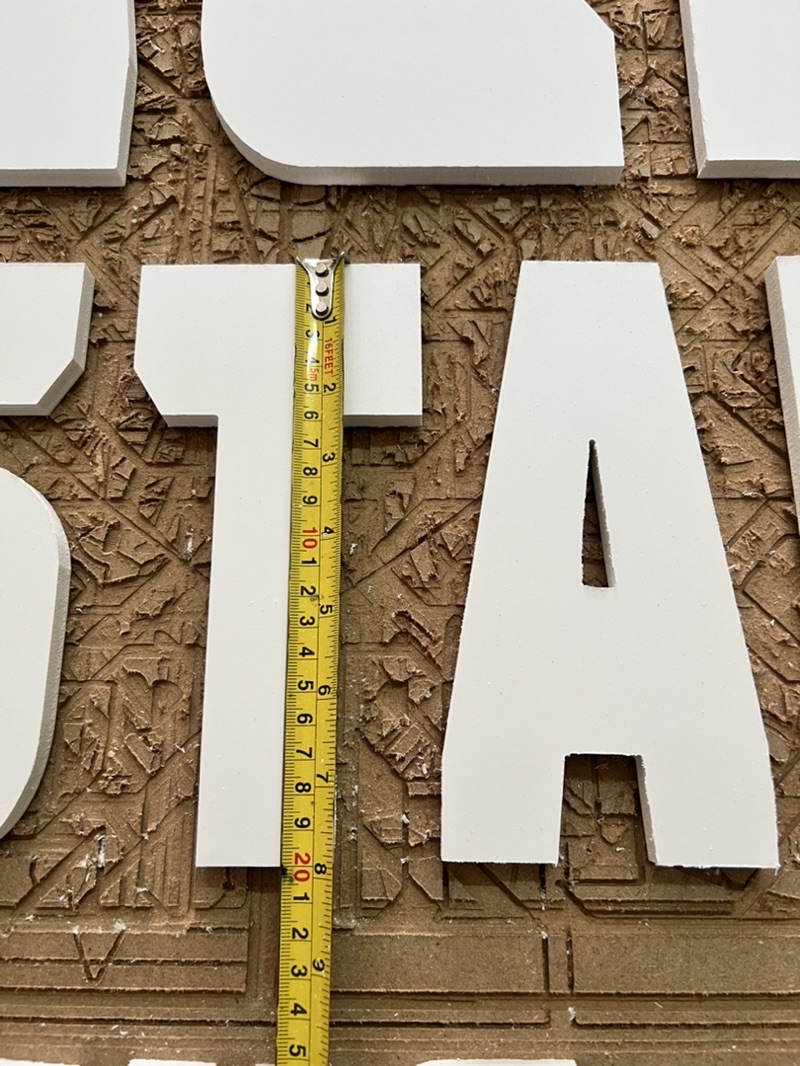Custom PVC 3D Logo Signage | 3D Lettering [ Q-Z ] | PVC Foam Board | UV ...