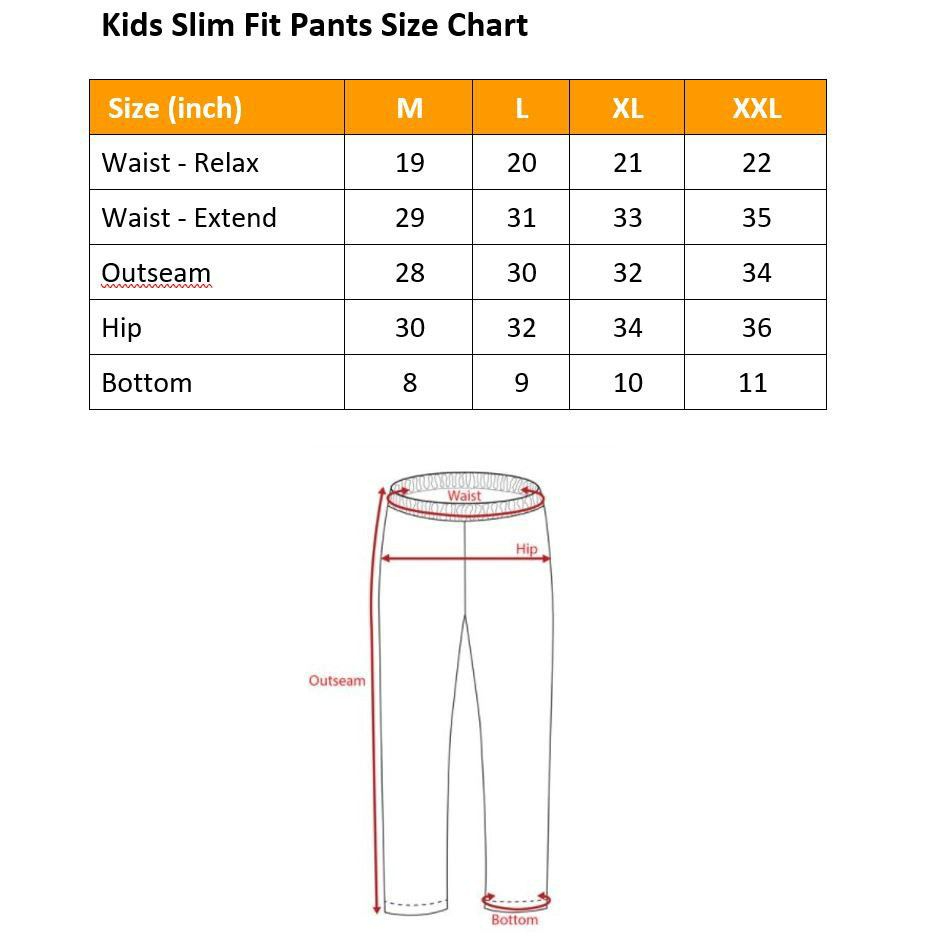 MILVUS M13005 Kids Track Long Pant | Shopee Malaysia