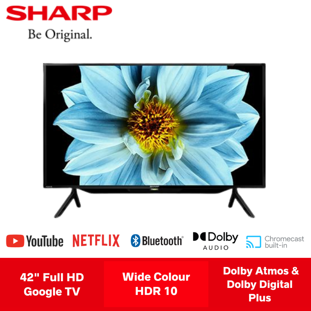 SHARP AQUOS 32"/42"/50" Inch Android / Smart / Digital LED TV | Youtube ...