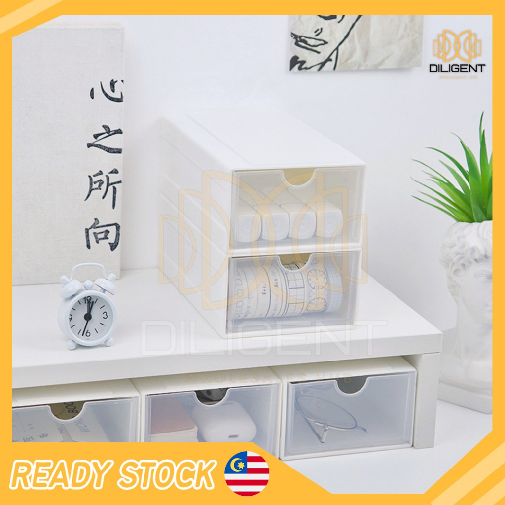 【D234】 Kotak Penyimpanan Pengaturan Meja Gabungan Combination Storage ...