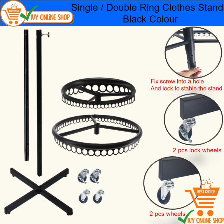 ROUND STAND, SINGLE / DOUBLE MULTI-FUNCTION STAND WITH HOLES TUDUNG ...