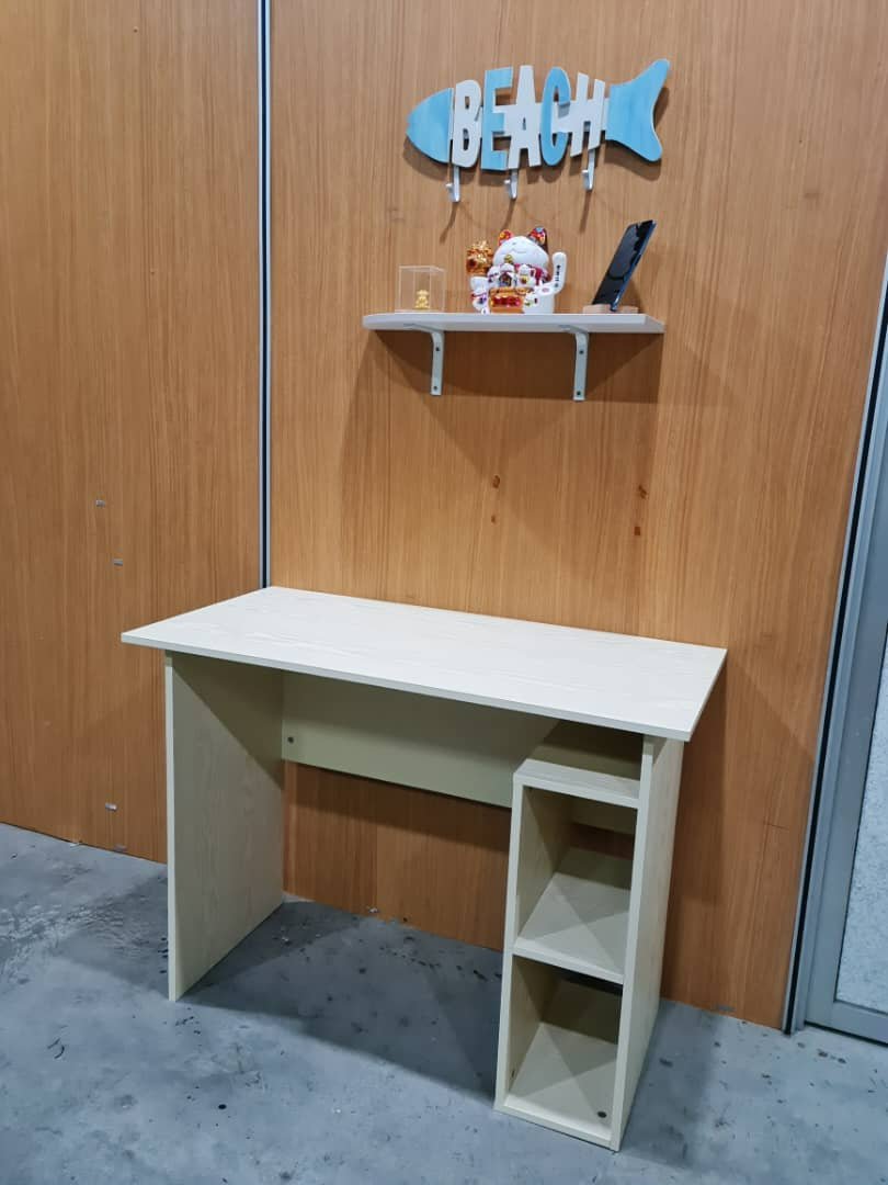 Waterproof DIY Meja Small Desk Study Desk Meja Table Office Table ...