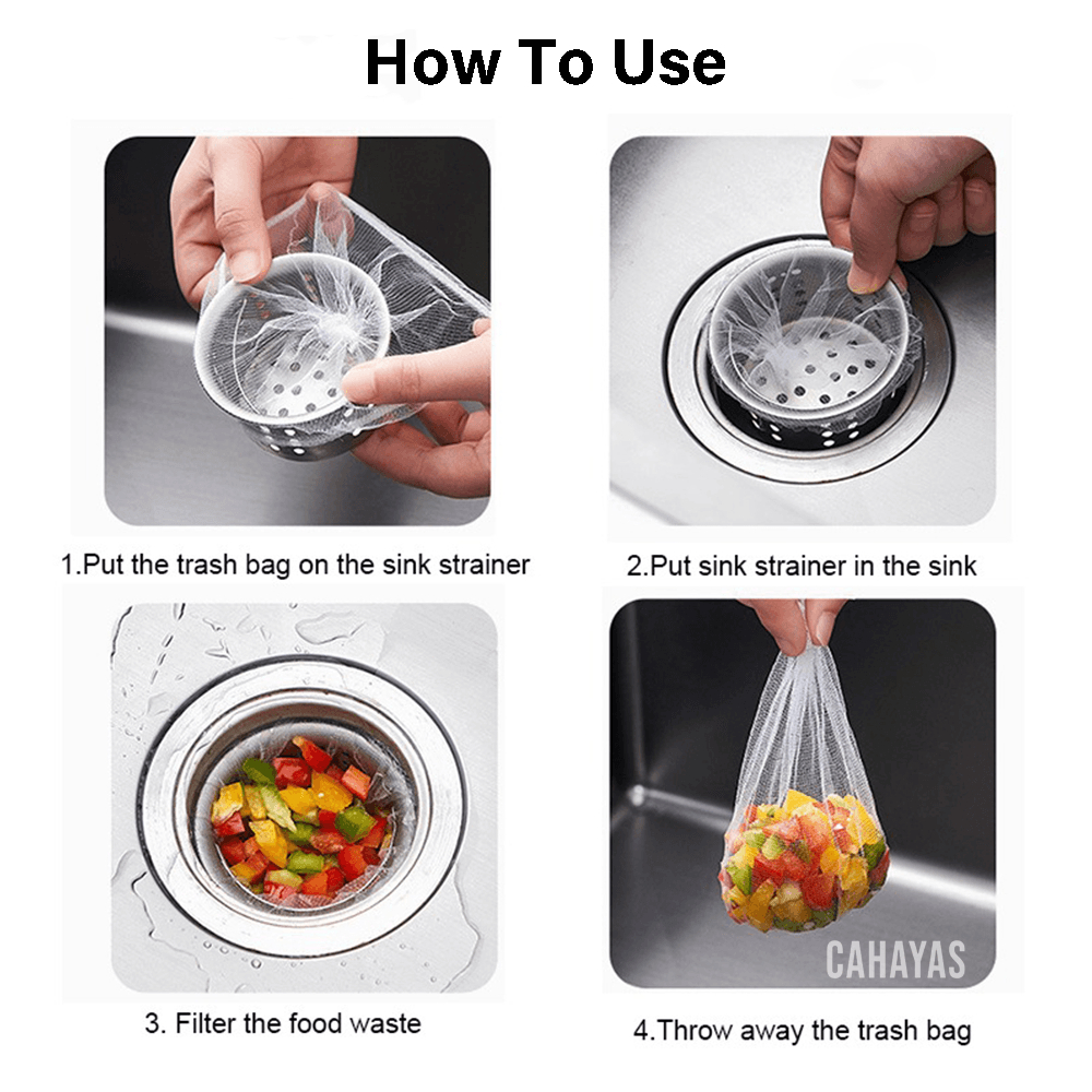 🎉Free Gift Promo 🎉 [M'sia Ready Stock] 100PCS Disposable Food Waste ...