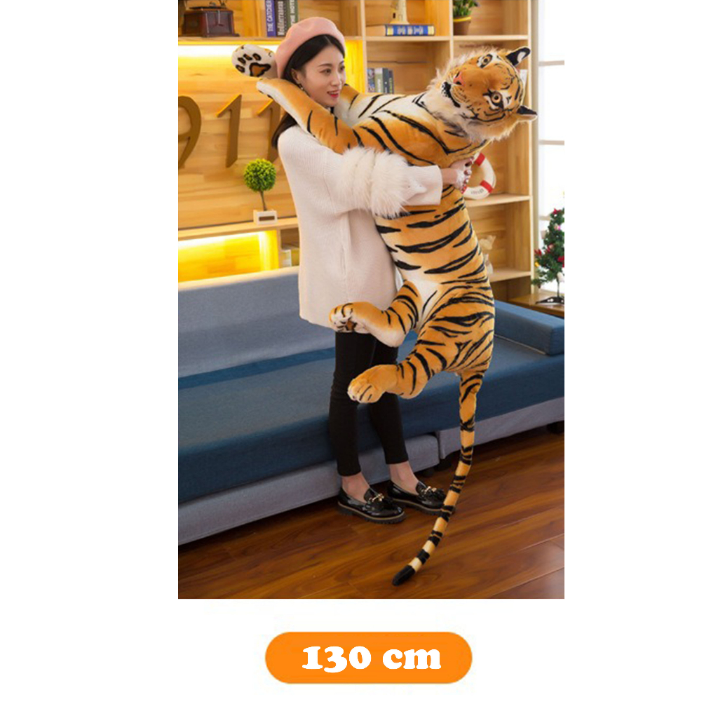 Yoyoy Tiger Plush Toy Tiger Doll Simulation Life Tiger Doll Tiger