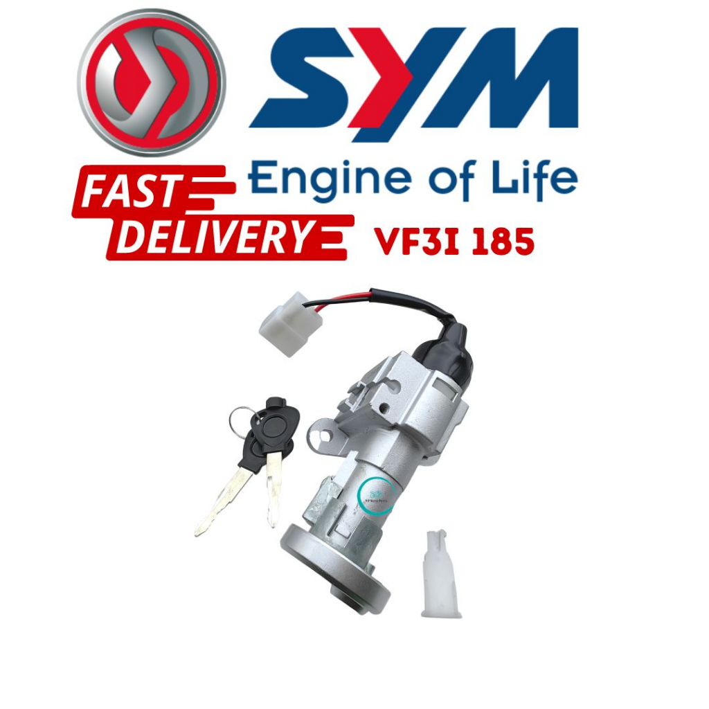 KUNCI MOTOR KUNCI SUIS MAIN SWITCH MAIN SUIS SYM VF3I 185 VF3 MOTOR ...