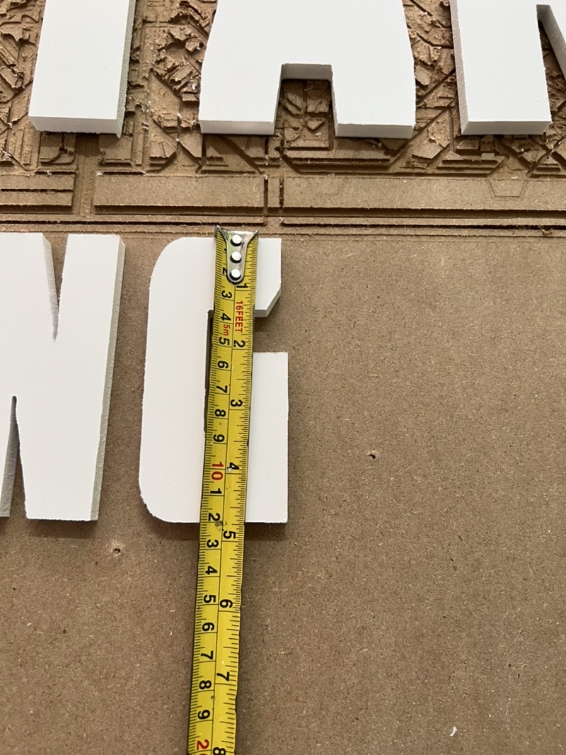 Custom PVC 3D Logo Signage | 3D Lettering [ Q-Z ] | PVC Foam Board | UV ...