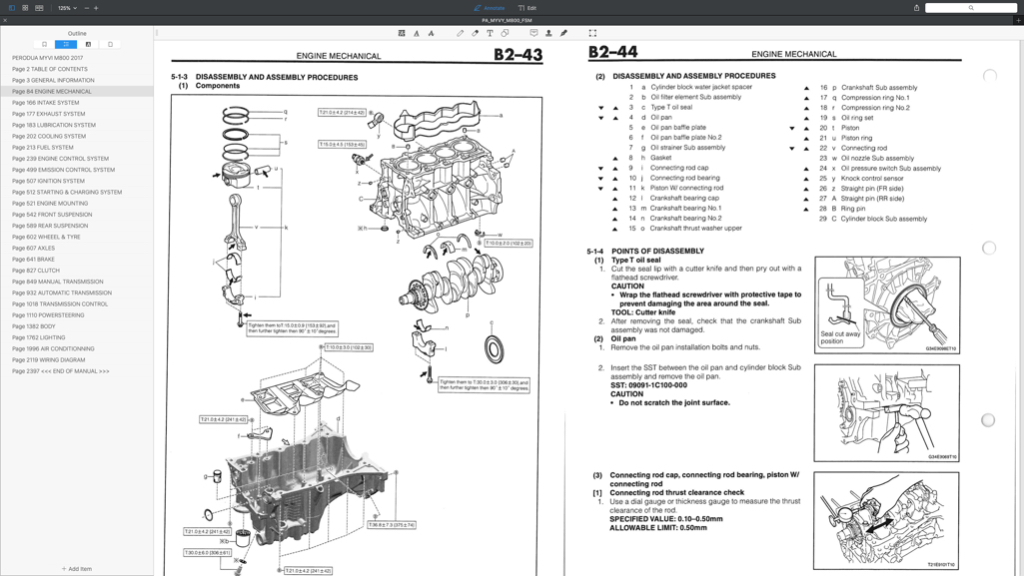 PERODUA MYVI M800 (2017-2021) SERVICE WORKSHOP MANUAL (QR) | Shopee ...