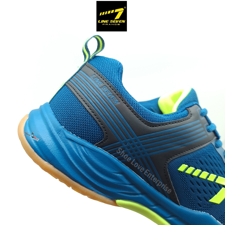 🔥Ready Stock🔥 Line Seven Kasut Sukan Putih Badminton Line 7 Badminton ...