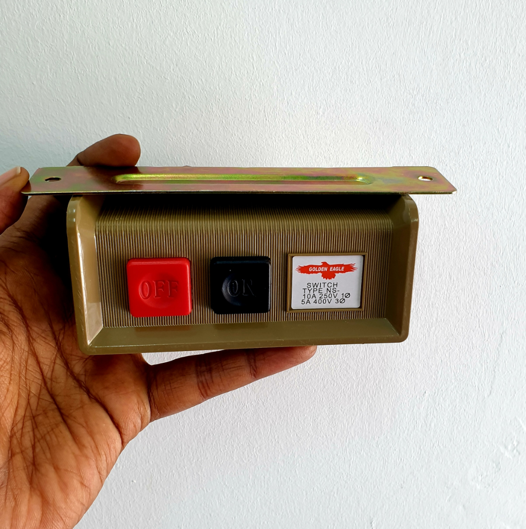 ON OFF SWITCH UNTUK MESIN JAHIT INDUSTRI / ORIGINAL Switch Box For ...