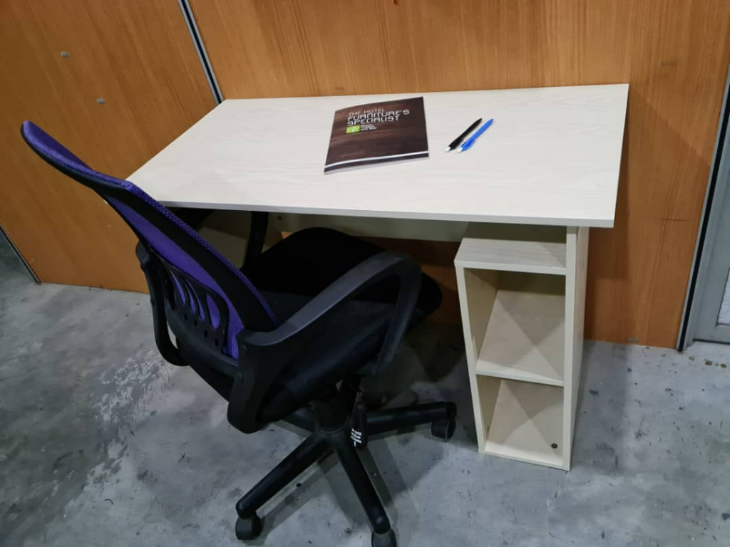 Waterproof DIY Meja Small Desk Study Desk Meja Table Office Table ...