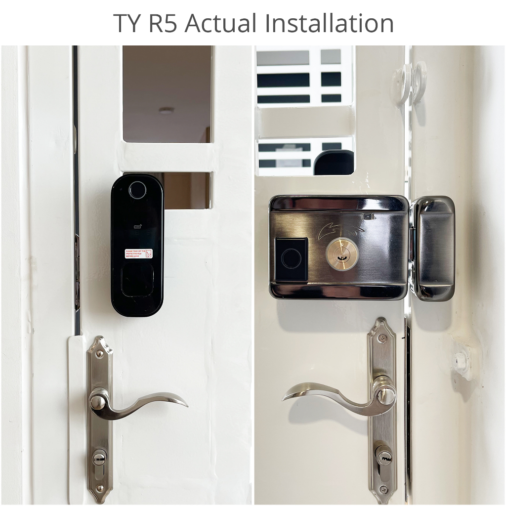 Eva G1 WiFi Smart Grill Door Lock Double Sided Unlock No Gateway ...