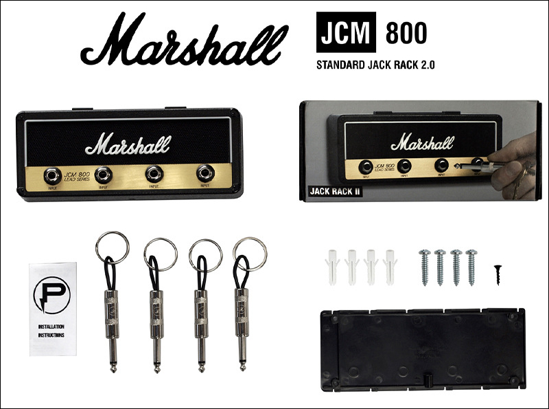 [HY] AMP Guitar Marshall Speaker Key Holder Key Rack Key Storage Wall ...