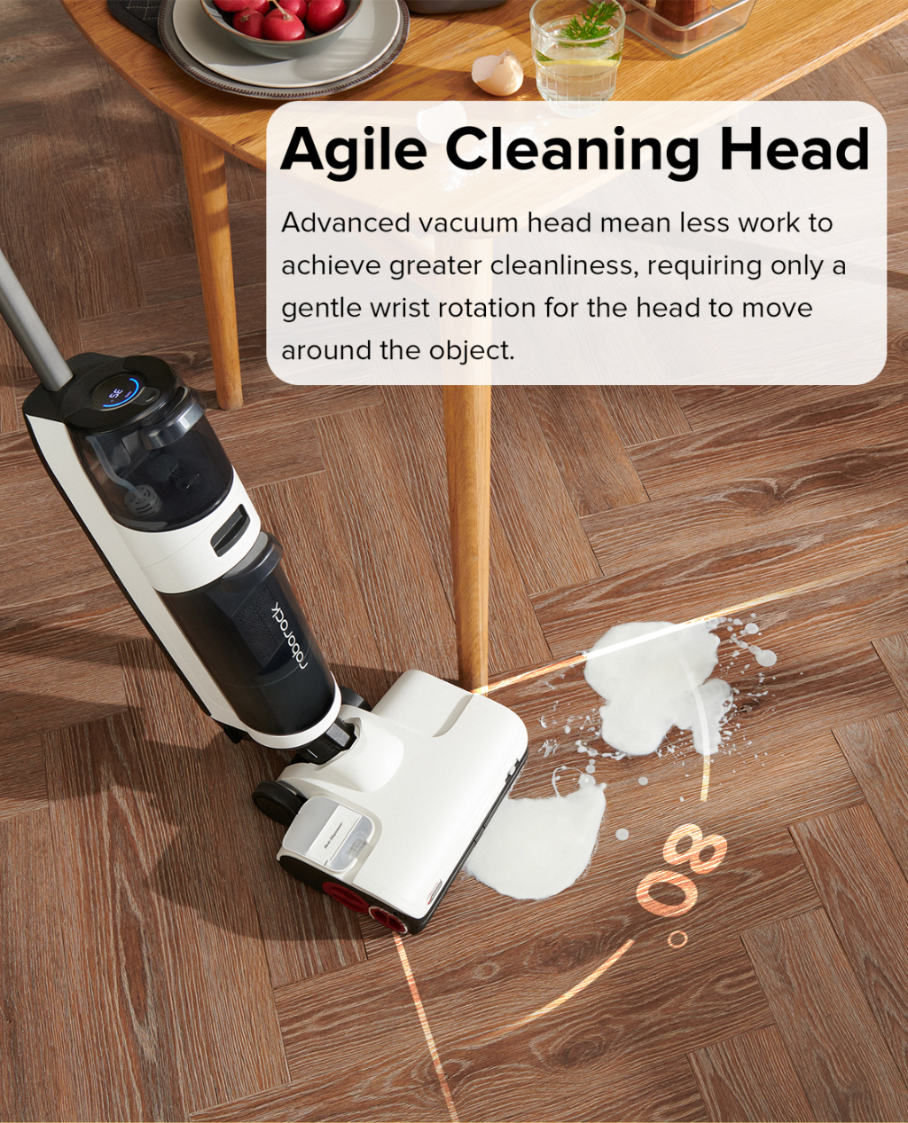 Roborock DYAD Pro Floor Washer Auto Dispense Detergent App Control Wet