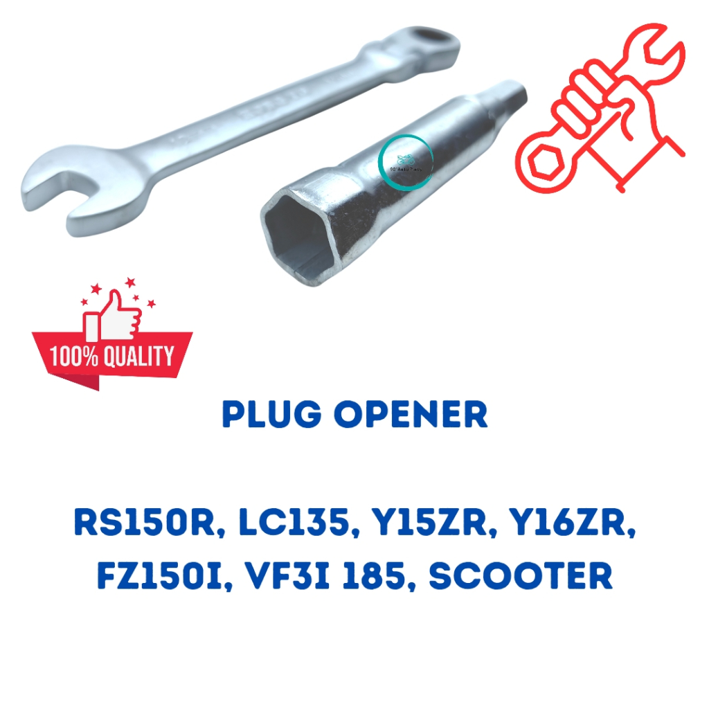 PLUG OPENER SET PLUG TOOL SET YAMAHA LC135 LC 135 Y15ZR Y15 ZR FZ150I ...