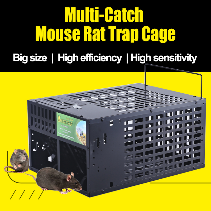 🔥🔥🔥 (2 door) KUAIBU Smart Multi-Catch Mice Mouse Trap Rat Trap Cage ...