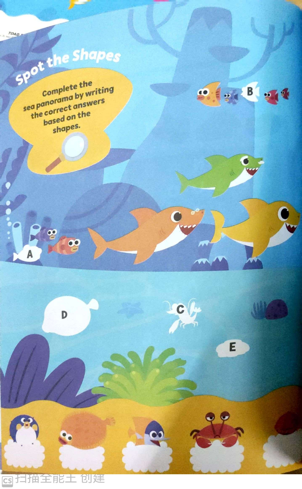 [FUNBOOK] Baby Shark - My Fun Activity Book 24 Colour Pages | Shopee ...