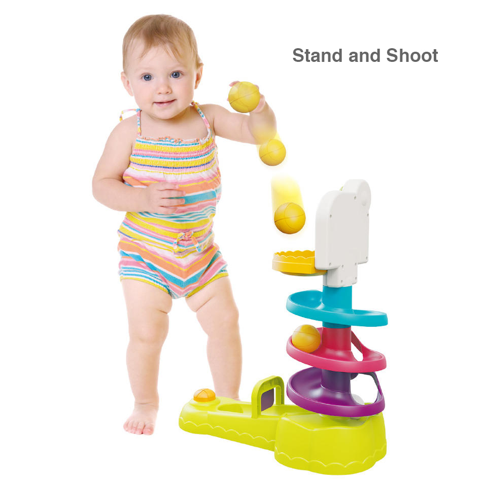 GOODWAY Basketball Shooting Game Large Size Fun Rolling Slide Ball ...
