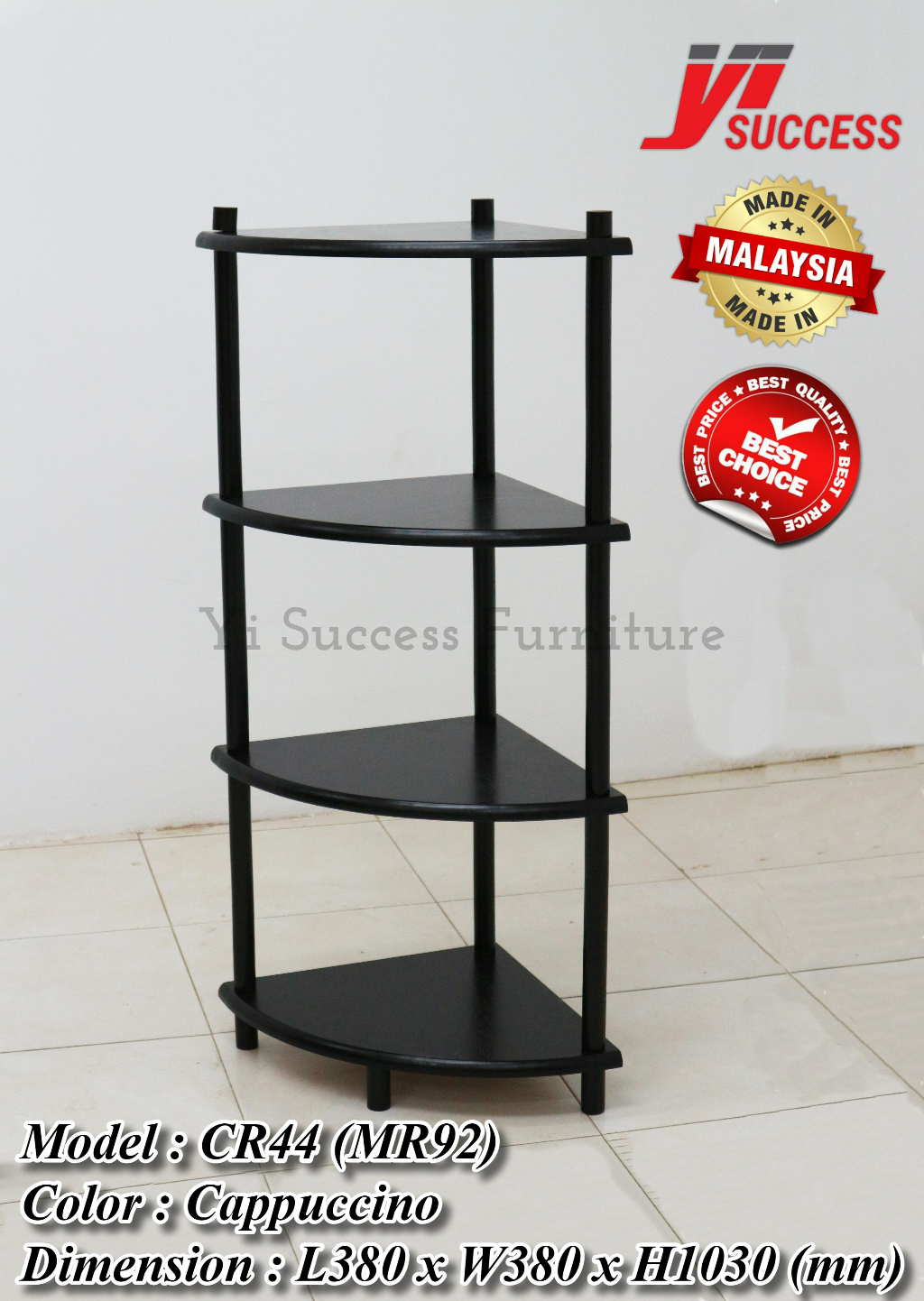 Yi Success Solid Wood Corner Rack / 4 Layer Corner Rack / Decorative ...