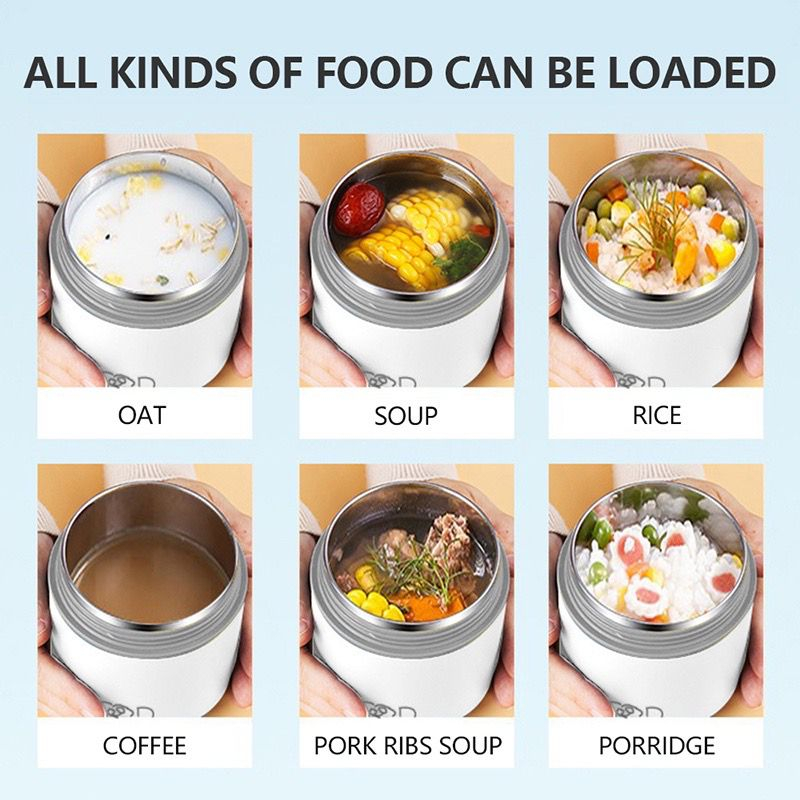 1/2 Layers Portable Lunch Box Breakfast Cup Breakfast Food Storage Box ...