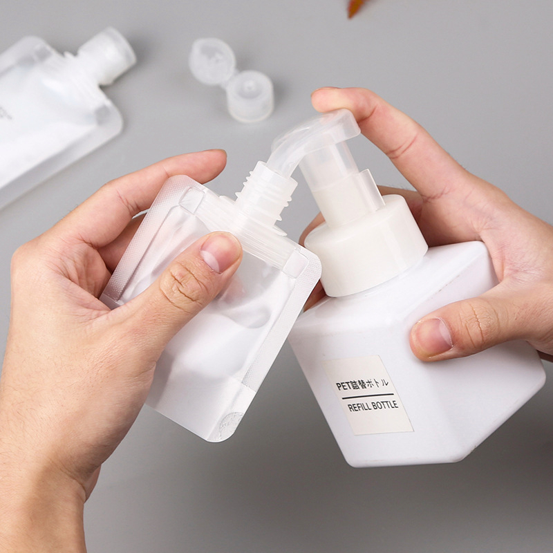 ITOOL Liquid dispensing bag travel portable Dispenser bag Refillable ...
