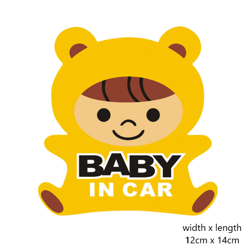 Car Sticker Baby on Board Waterproof Reflective Pregnant Mummy Safety ...