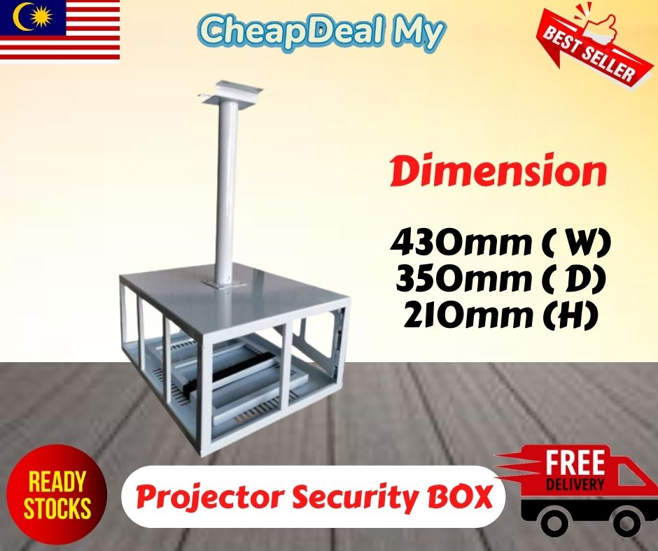 Kotak keselamatan projektor siling/Meki Ceiling projector security box ...