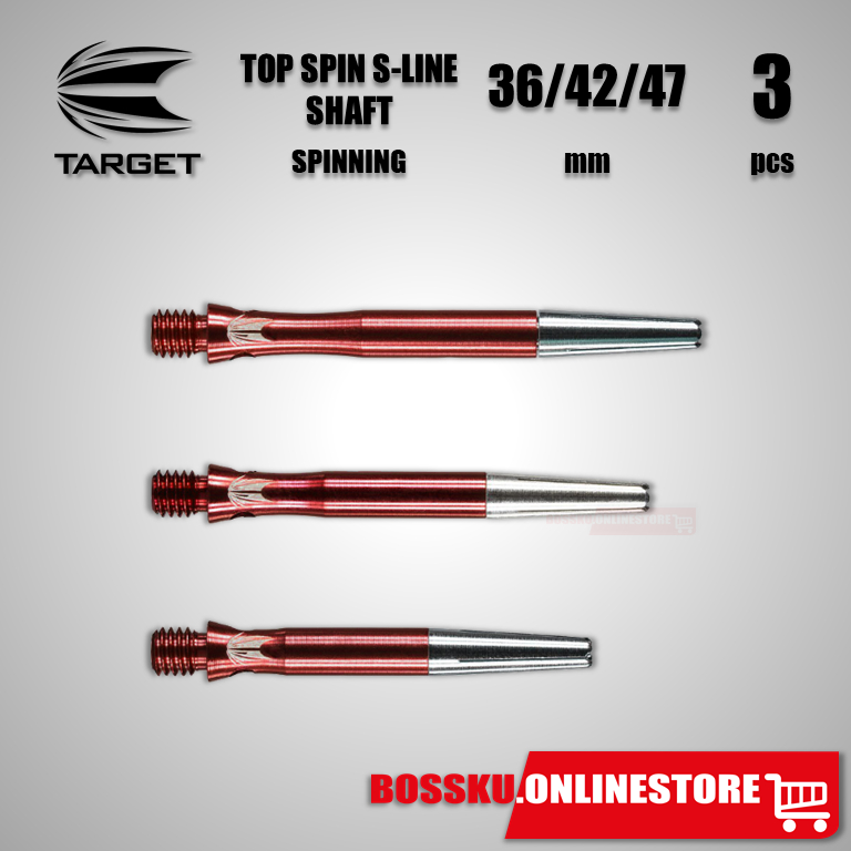 Target Dart Shaft Top Spin SLine Spinning Shaft Steel Tip