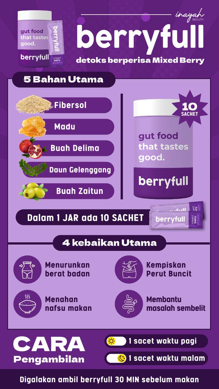 Berryfull By Inayah Beauty Break Oat Dark Choco Guttox Gattox Hazelnut ...