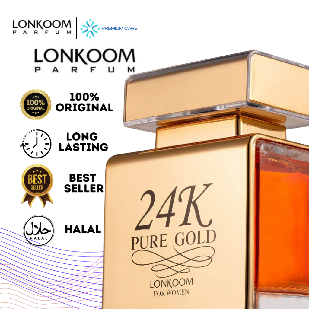 Lonkoom perfume 24k online gold