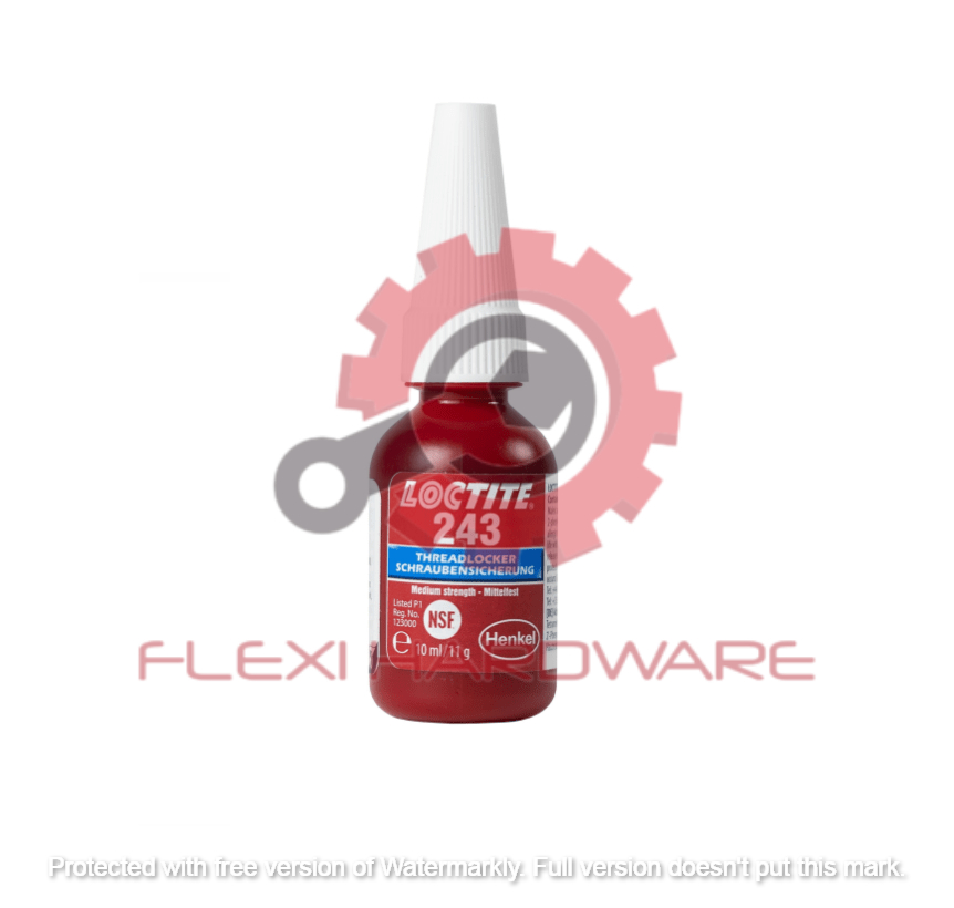 Loctite 243 + 263 Thread Locker Medium & High Strenght 10ml COMBO SET ...