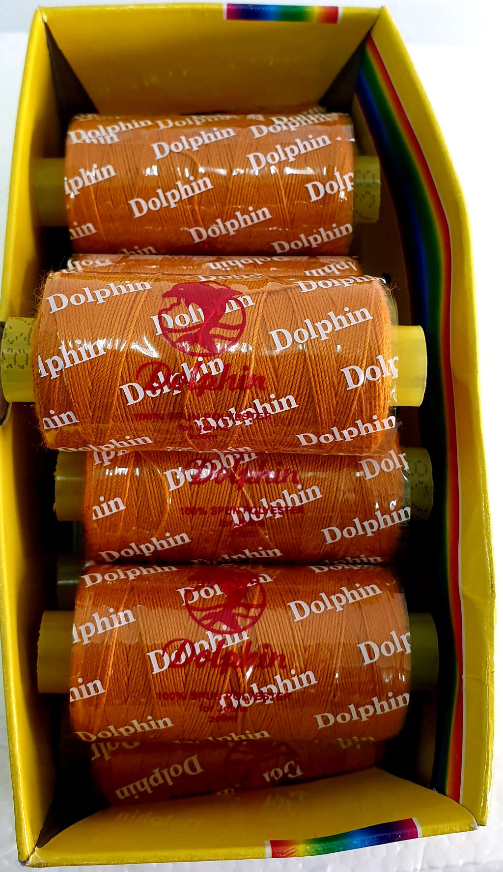 Benang Jeans 200M (Dolphin) / Dolphin Sewing Thread-200M / Jeans Thread ...