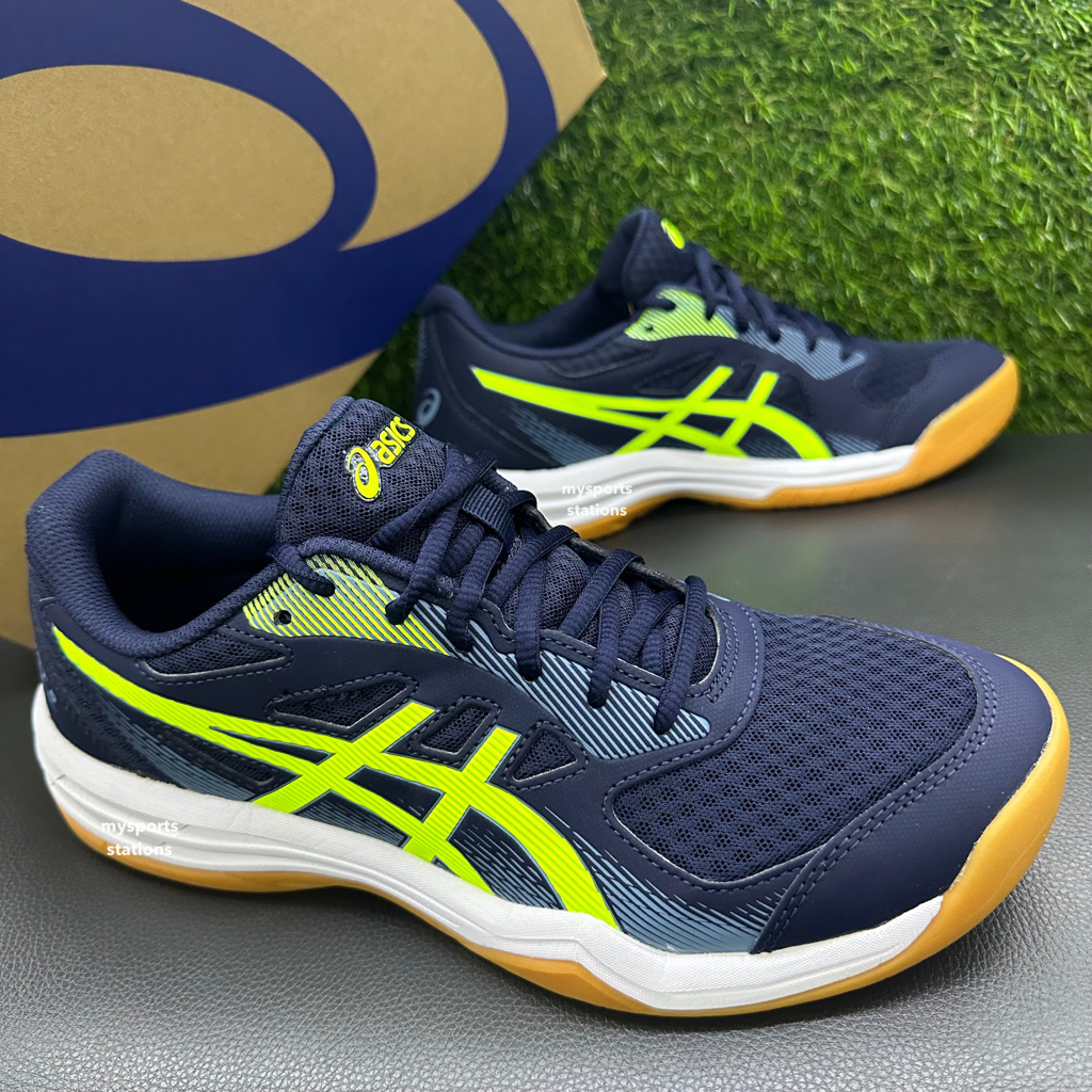 Asics gel upcourt badminton shoes best sale