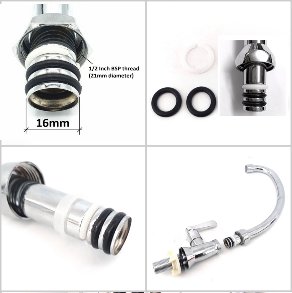 Sink Tap Replacement Accessory Washer set Getah Paip Sinki Dapur Spare ...