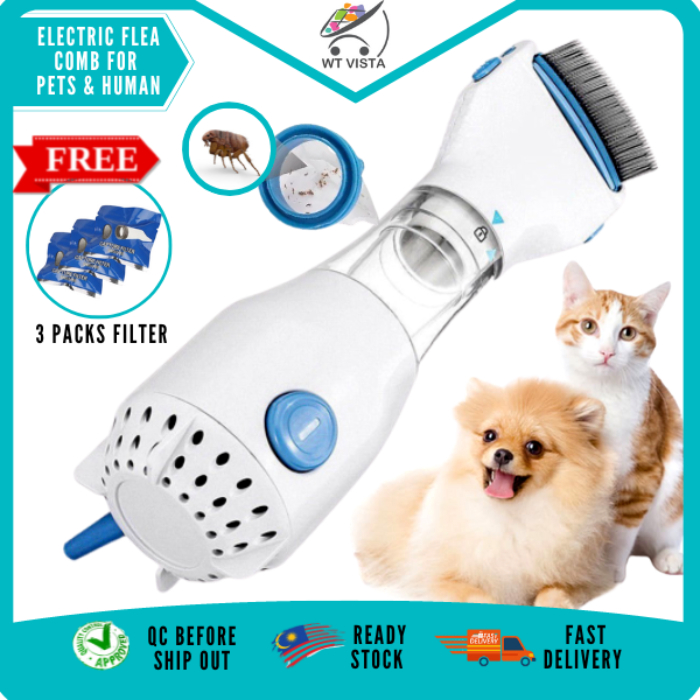 Electric best sale flea brush