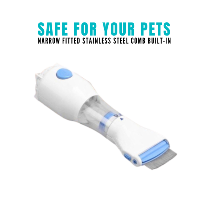 Vakum Sikat Kutu Kucing Orang Pet Electric Flea Comb Vacuum Cat Puppies ...