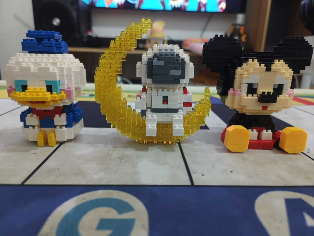 MINI LEGO Block nano block lego Building Block Sliding Magic Block ...