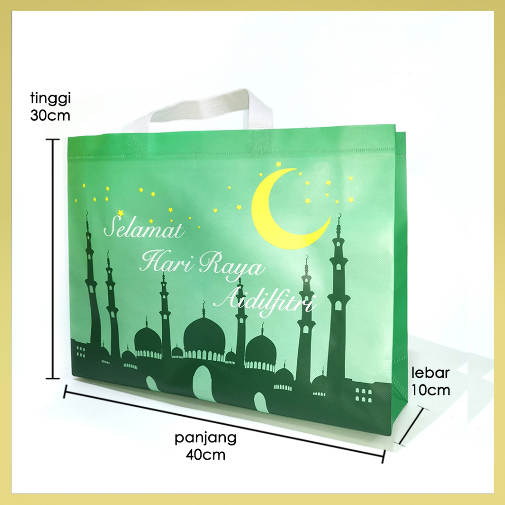 Bag Raya /Raya recycle bag / Hari Raya gift bag /Bag Kuih Raya ...