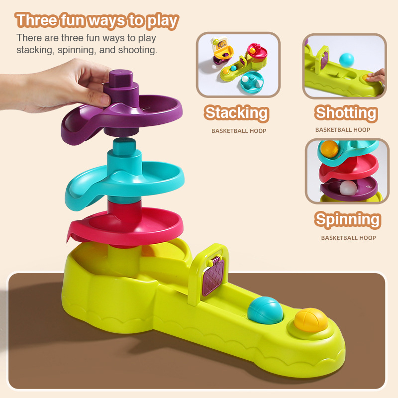 GOODWAY Basketball Shooting Game Large Size Fun Rolling Slide Ball ...