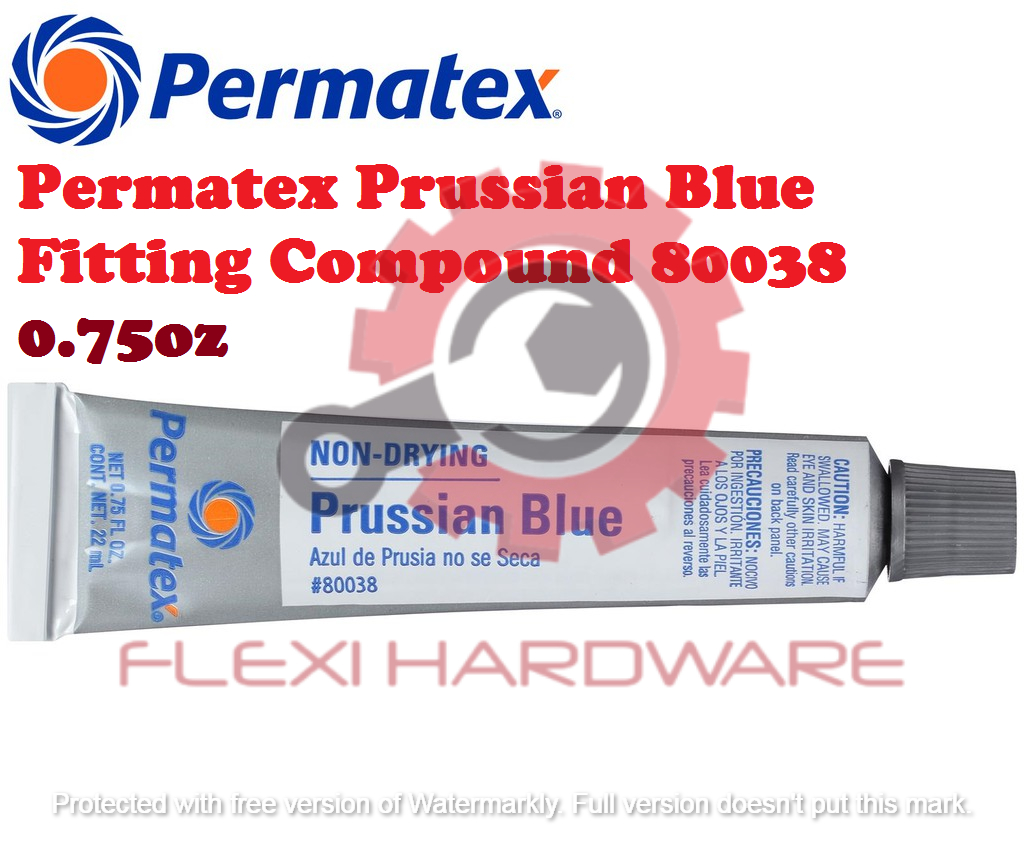 Permatex Prussian Blue Fitting Compound 80038 0.75oz | Shopee Malaysia