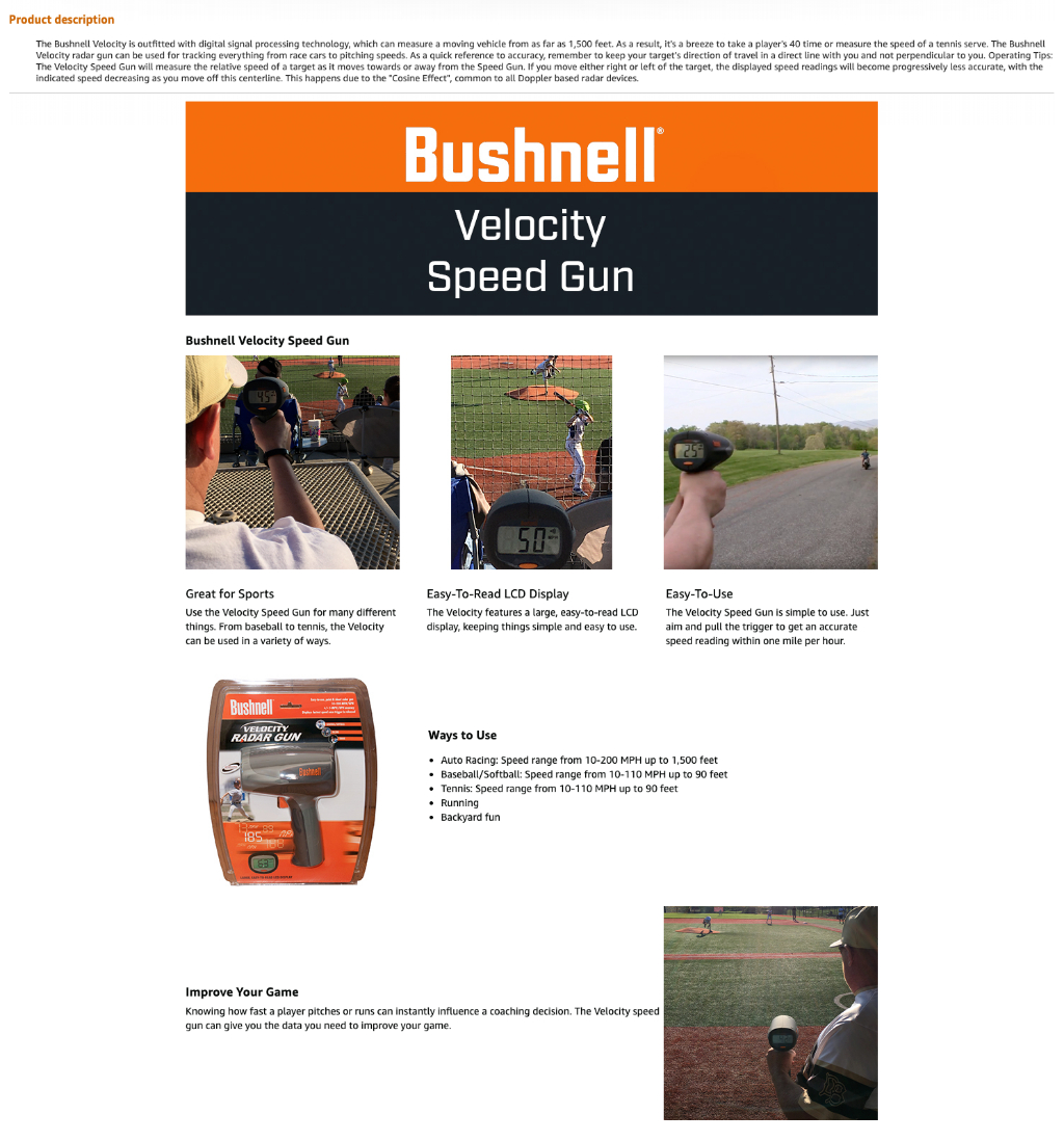 Golf Wilson Pistolet Radar Bushnell Velocity - Gris - Neuf Sous Blister - Mure De Vitse Wii Gun