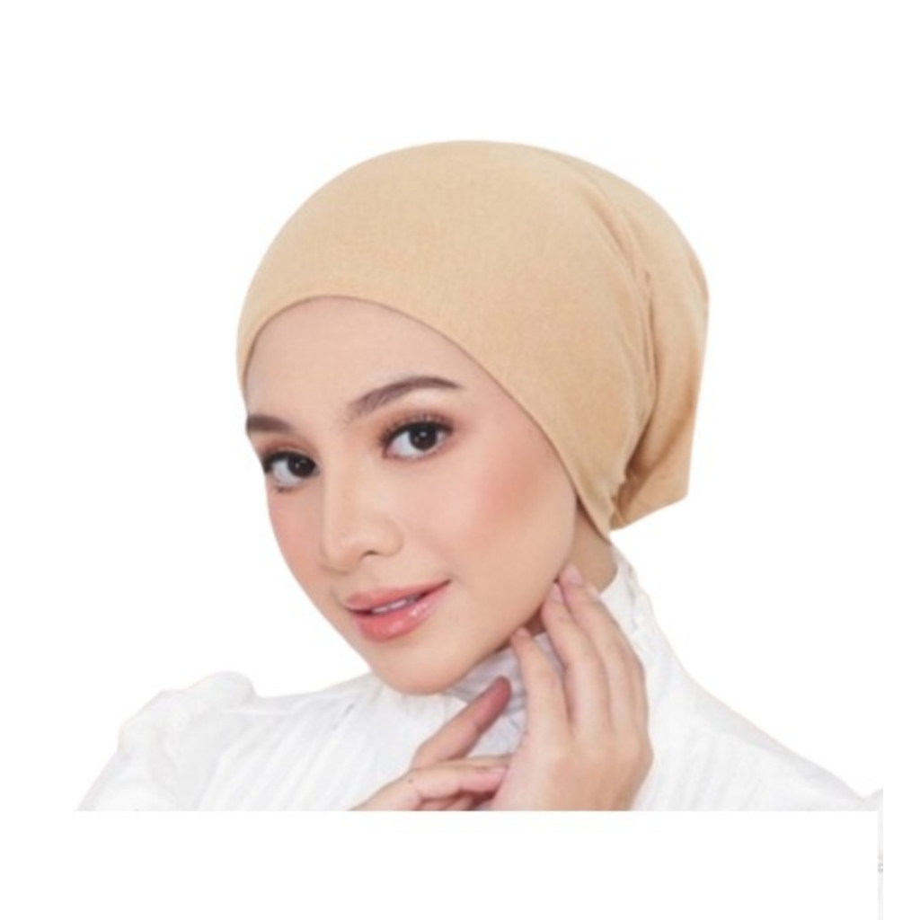 Inner Tudung Snowcap Premium Kualiti Gred A - Serkup Anak Tudung Inner ...