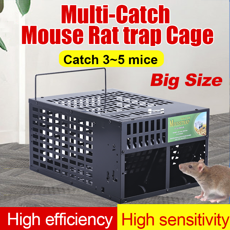 🔥🔥🔥 (2 door) KUAIBU Smart Multi-Catch Mice Mouse Trap Rat Trap Cage ...