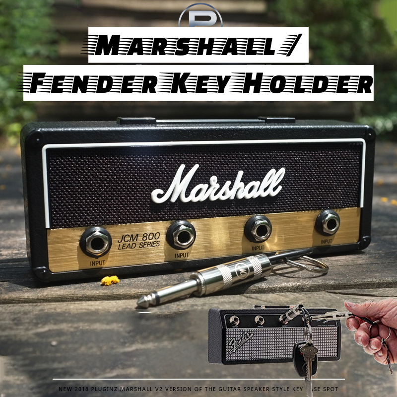 [HY] AMP Guitar Marshall Speaker Key Holder Key Rack Key Storage Wall ...