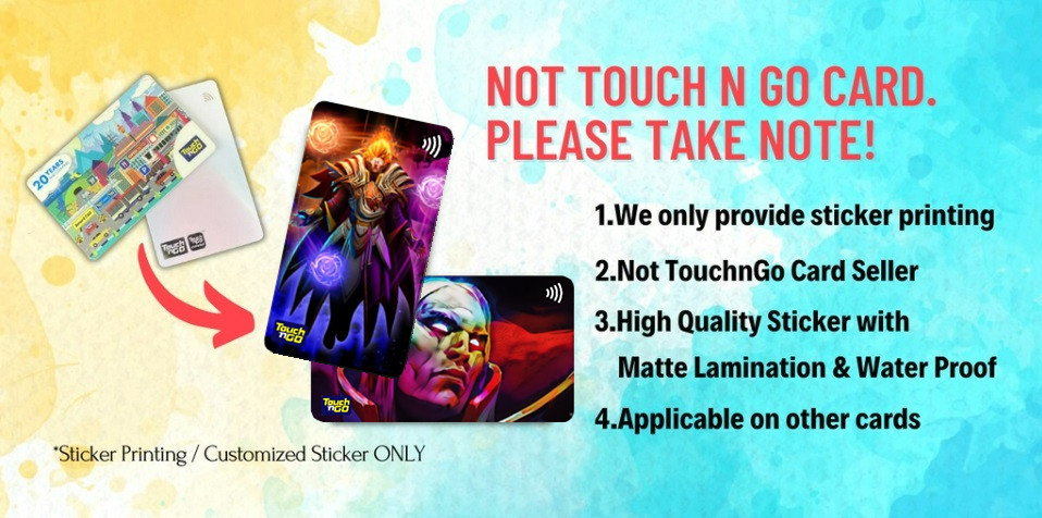 ZORO - Touch n Go Card Sticker Cover (Waterproof, High Quality