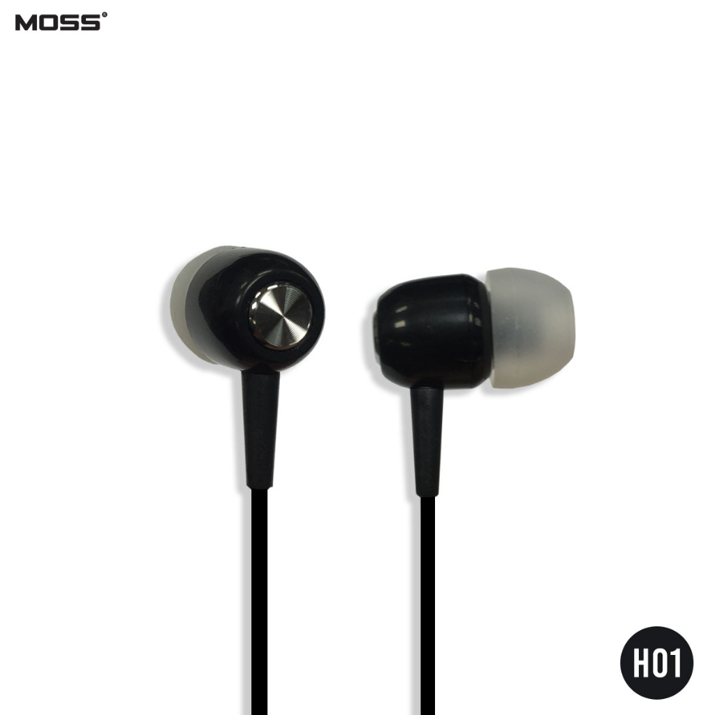 MOSS Music Stereo Earphones In-Ear Earbuds Handsfree Headset 3.5mm ...