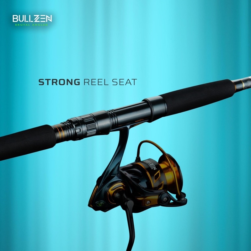 2023 BULLZEN Dark Imperial Hard Attack Toray Carbon Spinning Fishing ...