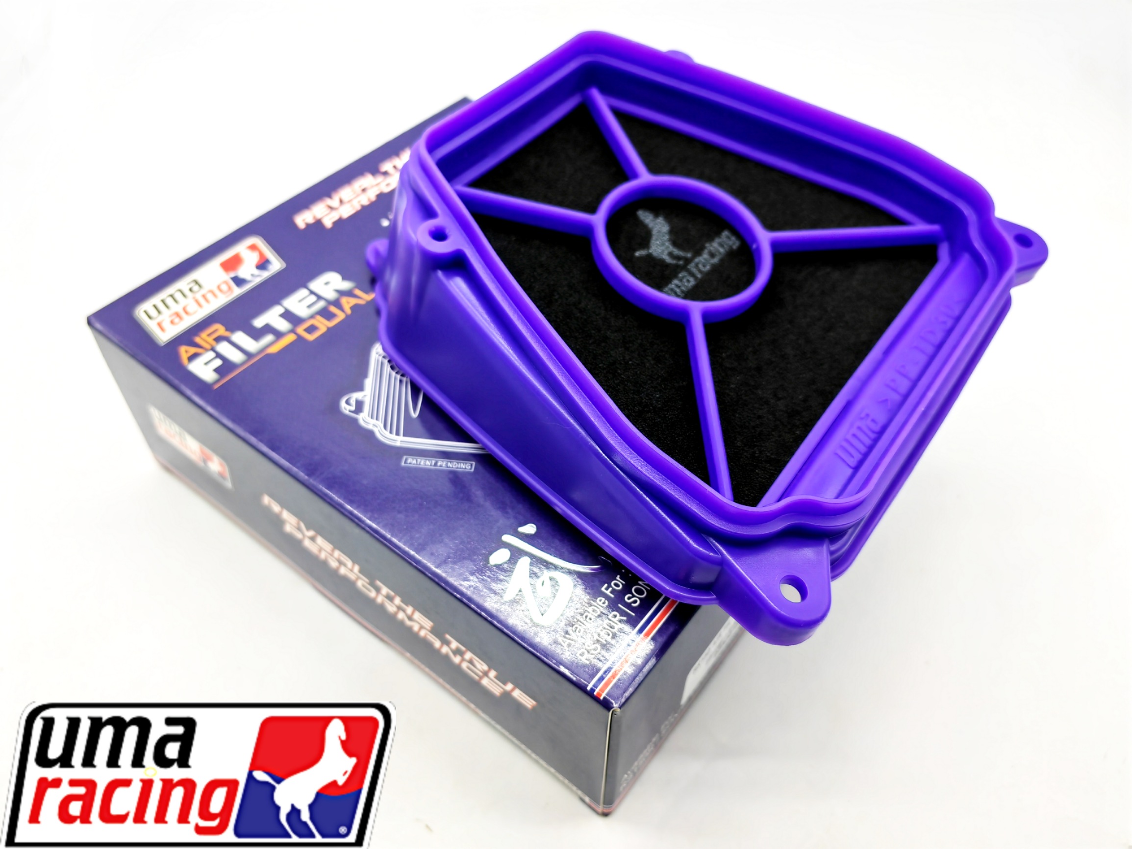 Uma Racing Dual Kit Air Filter RS150 V2 V2 / RSX / WINNER / WINNER X ...