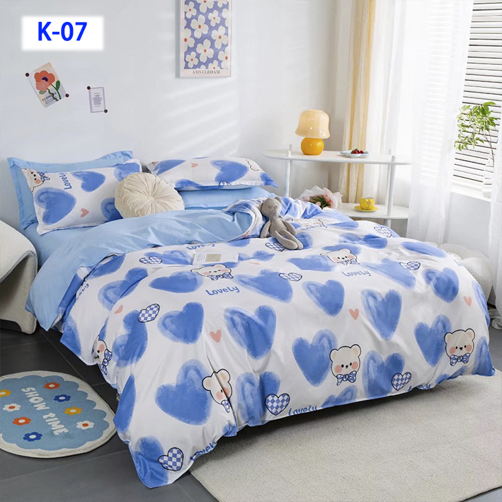 Single & Super single Fitted Bedsheet set 800TC with Bolster & Pillow case Shopee Malaysia